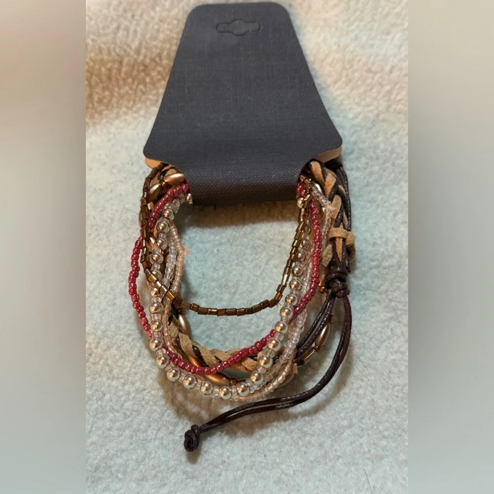 Bohemian Multi-Strand Bracelet NWT